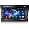 Erisin 8-Core Android 14 4GB+64GB Autoradio 1 Din per Opel Antara Astra H Corsa C/D Meriva Signum Vivaro Zafira Combo 7 IPS GPS Navigatore CarPlay Android Auto WiFi 4G DAB+ Bluetooth 5.0 DSP Canbus