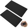 PH PandaHall 2pz Fondo Interno per Borsa Bag Base Shaper in Feltro, 35x18cm Rettangolare Nero Fondo Borse Base per Sacchetto a Maglia Borsa a Tracolla Fai Da Te
