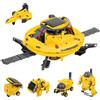 Focenat 6 in 1 STEM Solar Robot Kit, Giocattoli Robotici Solari, Robotici Solari Giocattoli Educativi, Energia Solare Robot Kit, Giocattoli di Esperimenti Assemblaggio Fai da Te per Bambini 8-16 Anni