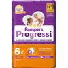 Pampers progressi extralarge pannolino 6+ 16+kg 17 pezzi