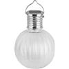 Blendend Luce solare a LED per prato, in acciaio inox, 6500 K
