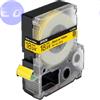 EPSON COMPATIBILE NASTRO NERO su GIALLO PASTELLO 18mm x 9mt COMPATIBILE EPSON (LC-5YBP9) - C53S626401