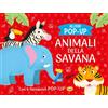 Grillo Parlante Animali della savana. Allegri pop-up. Ediz. a colori