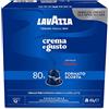 Lavazza, Crema e Gusto Classico, 240 Capsule in Alluminio Compatibili con Macchine Nespresso* Original, Note di Spezie, Cioccolato e Legno, Arabica&Robusta, Intensità 12/13, Tostatura Media, 8 Pack