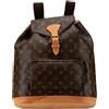 Louis Vuitton Pre-Owned - Zaino Montsouris MM Pre-owned 2004 - Donna - tessuto/tela - Taglia unica - Marrone