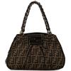 Fendi Pre-Owned - Borsa tote Mia piccola con catena e motivo Zucca 2000-2010 - Donna - tela/tessuto - Taglia unica - Marrone