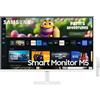 SAMSUNG [ComeNuovo] Samsung Smart Monitor M5 - M50C da 27'' Full Hd Flat Piattaforma Smart TV Tizen (Amazon Video, Netflix), Airplay, Mirroring, Altoparlanti Integrati, 2x HDMI