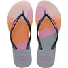 Havaianas Slim Palette Glow (Mini Me), Infradito Bambine e ragazze, Rosa Peonia, 25/26 EU