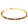 WONDER COMPANY Srl COLLANA TENNIS ACCIAIO CRISTALLI RUBINO