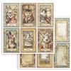 Carta Scrap Alterego 6 cards Stamperia