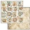Carta Scrap Alterego tazze Stamperia
