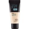 Maybelline New York Fit Me Matte + Poreless 100 Warm Ivory Fondotinta Finish Opacizzante 30ml