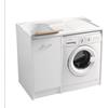 Colavene - Lavapanni domestica per inserimento lavatrice vasca a sinistra 106x60x90