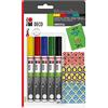 Marabu Acrylmarker Deco Painter Matt, 5er Blister
