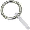 Gardinia Anello per Tenda per bastoni per Tenda, incl. Ganci Pieghevoli