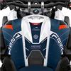 BLACK DOVES GRAPHICS Adesivi Protezione Serbatoio Tank Pad 3D compatibile con/sostitutivo per BMW Motorrad R 1250 GS Trophy STANDARD NON ADV dal 2022 al 2023 (Blu-Bianco)