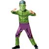 Rubie's 640838M, Costume ufficiale di Hulk degli Avengers Marvel, costume da supereroe per bambini, taglia 5-6 anni