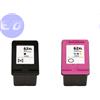 HP COMPATIBILE CARTUCCIA HP 62XL NERO + COLORE COMPATIBILE - HP62XL_serie