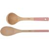 Cookut Set di Cucchiai e Mestoli in Legno Cookut Rosa Cipria - MJURO