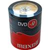 Maxell 100 DVD-R 4,7GB 120 min 16X, shrink - 275733