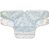 Lässig Set di bavaglini a maniche lunghe (2 pezzi) per allacciare la protezione del ricevitore/Long Sleeve Bib Happy Fruits Lemon