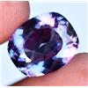 Glitzy Gems Zaffiro che cambia colore naturale 17,50 ct splendida pietra preziosa sfusa c...