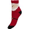 ONLY CHRISTMAS CHINELLE SOCK IN A BALL ACC HIGH RISK RED/SANTA Calze Donna