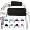 supregear Walker Impugnature Imbottite, 2 Confezioni Morbidi Comodi Cuscini Manopole Imbottite per Walker Stampella, Sedia a Rotelle, Accessorio per La Mobilità Traspirante Antiscivolo, Nero