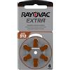 RAYOVAC EXTRA ADVANCED BATTERIA MODELLO 312 PER AMPLIFICATORE ACUSTICO 6 PILE
