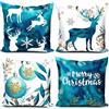HUASHUZI decorazioni natalizie addobbi natalizi natale cuscini natalizi cuscino 40 x 40 cm natalizio per la casa christmas decorations xmas cushion covers pillow