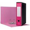 ESSELTE Registratore protocollo Esselte Essentials G75 23x33 cm dorso 8 cm fucsia - 390775900 (Conf.6)