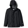 Columbia Watertight Jacket, Giacca Impermeabile, Bambini e ragazzi, Nero, XS