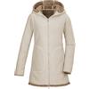 G.I.G.A. DX Donna Parka reversibile in pile/giacca in pile con cappuccio GW 60 WMN KNTFLC PRK, ecru, 48, 42502-000