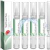 Byhsoep 4 Pezzi Nail Care Pen, con Lima Unghie, Penna per la Cura Delle Unghie, Riche en Amandes Douces, Graines de Jojoba, Noix de Coco, Olives et Autres Ingrédients