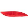 Twowinds - Riflettore Paraurti 265600004R Compatibile con Renault Megane 3 (2008-2013) - Paraurti Posteriore Destro (lato passeggero) - Riflettore Rosso