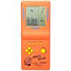 CZT nuova console di gioco in mattoni a grande schermo puzzle classico integrato 23 velocità/difficoltà di gioco regolabile alimentato da 2 batterie AA (non incluse) miglior regalo (Arancia)