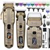 Scttomon Barba Trimmer Kit Capelli Clipper Set Capelli Trimmer Elettrico Foil Rasoio Rasoio per Uomini Taglio Capelli Naso Corpo Trimmer