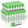 Lepro Batterie Alcaline AA 48 Pezzi, 1,5V 2800 mAh, Pile Stilo, Anti-Perdite, Tensione Stabile, Senza Mercurio e Cadmio, per Telecomandi, Orologi, Radio, Torce, Giocattoli