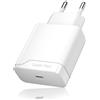 Xwartre Caricatore rapido USB C da 30 W, compatibile con Google Pixel 9 Pro XL/8/8a/7a/7/6/6a, alimentatore di rete per iPhone Samsung, caricatore adattatore di tipo C