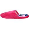 Generic de Fonseca Pantofole Ciabatte Invernali Donna con Sottopiede Imbottito in Tela e Suola in Gomma Antiscivolo, Comode ed Eleganti - MOD. Roma Topi W801 (Fuxia, 36/37)