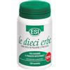 le dieci erbe ESI - Le Dieci Erbe Flor, Integratore Alimentare Vegetale con FOS, Lassativo Naturale Contro Stitichezza, Costipazione e Flatulenza, Regola il Transito Intestinale, Senza Glutine e Vegan, 60 Naturcaps