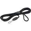 Ferplast Guinzaglio per Cani SPORT, Guinzaglio Lungo per Cani, Lunghina 5 m, Guinzaglio Addestramento, Guinzaglio in Cordino di Nylon con Moschettone e Maniglia, Lunghezza 5 metri, Nero