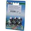 JBL 6 Ventose f. Cavo riscaldante f.ProTemp Base, Supporto per Cavi riscaldanti da 2 a 4 mm di Diametro in acquari e terrari, 6 pz.