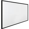 Froulaland Schermo per proiettore - con tela per home theater e business - facile montaggio e funzionamento 100 pollici 16:9 schermo per proiettore HD 4K Home Cinema 3D in alluminio e PVC