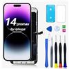 Allfixparts Per iPhone 14 Pro Max Sostituzione Dello Schermo, per iPhone 14 Pro Max Display LCD A2894 A2651 A2893 A2895 Digitalizzatore LCD Touch Screen Assembly Strumenti di Riparazione