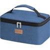 Lifewit 6L Borsa Termica Porta Pranzo, Borsa Frigo Piccola Pranzo Ufficio, Lunch Bag per Uomo e Donna, Borsetta Porta Pranzo con Manico per Picnic, Lavoro, Ufficio, Scuola, Blu Scuro