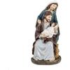 DRW Mistero Classico di 1 Pezzo Gesù con Bambino in Bracci in Resina Dipinto a Mano 13 cm