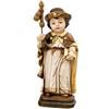 DRW Figura Santiago Apostol Bambino Patron Spagna in Resina Dipinto a Mano 4x3x10 cm