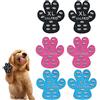 VALFRID Cani Protezioni Zampe Pads Controllo trazione per Antiscivolo,Rinforzo in Gomma Autoadesivo Resistente Cane Calze Scarpe per Cani Sostituzione Colorati 48 Pezzi XL