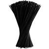 FEPITO 150Pcs Il diffusore a lamella del rattan nero di FEPITO 150Pcs attacca i bastoni di legno dell'olio del diffusore